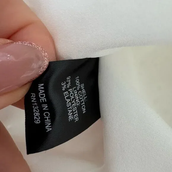 Revolve Majorelle Julianna White Eyelet Lace Off The Shoulder Blouse Size Small - Picture 8 of 8